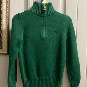 Boys Hunter green Ralph Lauren Sweater (Polo)